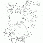 FXRP 1EDL SUPER GLIDE POLICE (WINDSHIELD) (1992) FUEL TANK - FXRP