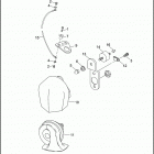FLHTP-WND DA92 ELECTRA GLIDE STANDARD POLICE (FRG/WND) (1992) Клаксон