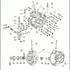 FXR EA92 SUPER GLIDE (1992) Картер двигателя