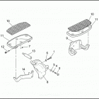 FLSTF 1BML FAT BOY (1992) FOOTBOARDS