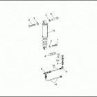 FLHTCU 1DPL ULTRA CLASSIC (1992) SHOCK ABSORBERS - AIR & HYDRAULIC