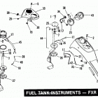 FXRS-SP EGLN FXR Sport (1992) FUEL TANK INSTRUMENTS