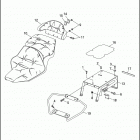 FLHTCU 1DPL ULTRA CLASSIC (1992) SEATS & LUGGAGE RACK