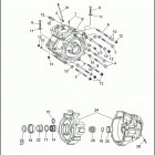 FXDC 1GCL SUPER GLIDE CUSTOM (1992) Картер двигателя