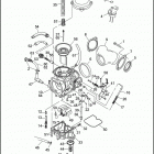 FLHTCU 1DPL ULTRA CLASSIC (1992) Карбюратор