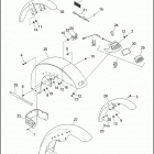 FXSTC 1BKL SOFTAIL CUSTOM (1991) FRONT FENDERS