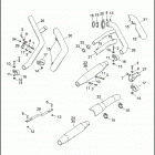 FXR EA92 SUPER GLIDE (1992) Глушитель