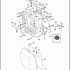 FXRT EC92 SPORT GLIDE (1992) SADDLEBAGS - FXRT