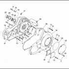 FXR EA92 SUPER GLIDE (1992) PRIMARY HOUSING