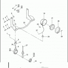 FLHTCU 1DPL ULTRA CLASSIC (1992) AUXILIARY LAMPS & FRONT TURN SIGNALS - FLHTC, FLHS, FLST...