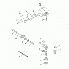 FXR EA92 SUPER GLIDE (1992) FRONT TURN SIGNALS - FXR, FXRS, FXLR