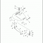 FXDC 1GCL SUPER GLIDE CUSTOM (1992) FUEL TANKS