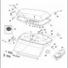 FLHTCU 1DPL ULTRA CLASSIC (1992) Кофры боковые