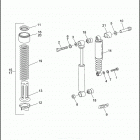 FXR EA92 SUPER GLIDE (1992) SHOCK ABSORBERS - AIR & HYDRAULIC