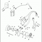 FXR EA92 SUPER GLIDE (1992) ELECTRONIC IGNITION SYSTEM