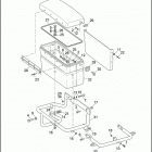 FXRP 1EDL SUPER GLIDE POLICE (WINDSHIELD) (1992) SADDLEBAGS - FXRP