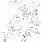 FLHTP 1DAL ELECTRA GLIDE STANDARD POLICE (WINDSHIELD) (1992) FENDERS & BUMPERS - FLHTP