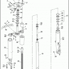 FLHTCU 1DPL ULTRA CLASSIC (1992) Передняя вилка