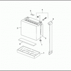 FXSTC 1BKL SOFTAIL CUSTOM (1991) Аккумулятор