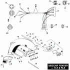 FXRS-SP EGLN FXR Sport (1992) SIDECAR FENDER - TLE & RLE