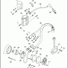 FLHTP-WND DA92 ELECTRA GLIDE STANDARD POLICE (FRG/WND) (1992) ELECTRONIC IGNITION SYSTEM