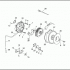 FXDC 1GCL SUPER GLIDE CUSTOM (1992) AIR CLEANER & ENRICHMENT CABLE