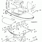 FXRS-SP EGLN FXR Sport (1992) SIDECAR BODY & CHASSIS - TLE & RLE