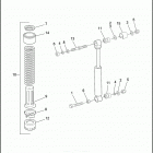 FXDC 1GCL SUPER GLIDE CUSTOM (1992) SHOCK ABSORBERS