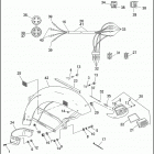 SIDECAR FOR FXRP 8SHX FXRP SIDECAR (1992) SIDECAR FENDER - TLE & RLE