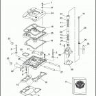 FXR EA92 SUPER GLIDE (1992) ROCKER ARMS, COVERS & PUSHRODS - V2
