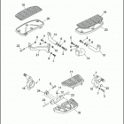 FLHTCU 1DPL ULTRA CLASSIC (1992) FOOTBOARDS