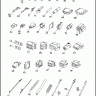 FLHTP-WND DA92 ELECTRA GLIDE STANDARD POLICE (FRG/WND) (1992) WIRES & TERMINALS