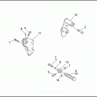 FXSTC 1BKL SOFTAIL CUSTOM (1991) Подножки