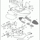 SIDECAR FOR FXRP 8SHX FXRP SIDECAR (1992) SIDECAR BODY & CHASSIS - TLE & RLE