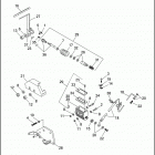 FLSTF 1BML FAT BOY (1992) REAR BRAKE CONTROL - FLST