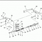 XL1200 1CAP SPORTSTER 1200 (1992) Тормозной цилиндр задний