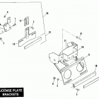 FXRS-SP EGLN FXR Sport (1992) LICENSE PLATE BRACKET