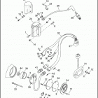 FLHTP 1DAL ELECTRA GLIDE STANDARD POLICE (WINDSHIELD) (1992) ELECTRONIC IGNITION SYSTEM
