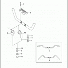 FXDC 1GCL SUPER GLIDE CUSTOM (1992) Руль