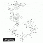 FXRP EFLL Police Low Rider (1990) GEAR SHIFTER - LATE 1984 TO 1986