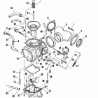 FXSTC BKLL Softail Custom (1990) CARBURETOR - 1990