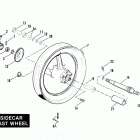 FXRP EFLL Police Low Rider (1990) SIDECAR CAST WHEEL
