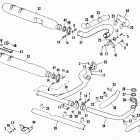 FLHTC DJLL Touring Electra Glide Classic (1990) EXHAUST SYSTEM - FLT MODELS