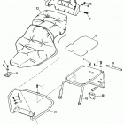 FLHTC DJLL Touring Electra Glide Classic (1990) SEATS & LUGGAGE RACK - FLT MODELS
