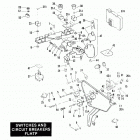 FXRP EFLL Police Low Rider (1990) SWITCHES AND CIRCUIT BREAKERS - FLHTP