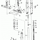 FXSTC BKLL Softail Custom (1990) FRONT FORK - FXST & FXSTC