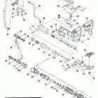 FXSTC BKLL Softail Custom (1990) REAR BRAKE CONTROL  - FXST MODELS