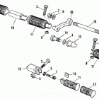 XL1200 CAPL Sportster 1200 (1990) Подножки