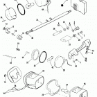 FXSTC BKLL Softail Custom (1990) TAIL LAMP & REAR TURN SIGNALS