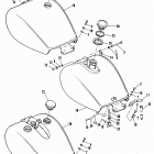 FXR EALL FXR Super Glide (1990) FUEL TANK - FXR MODELS